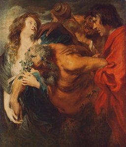 Részeg Silenus, 1616 körül alkotó: Anthony van Dyck